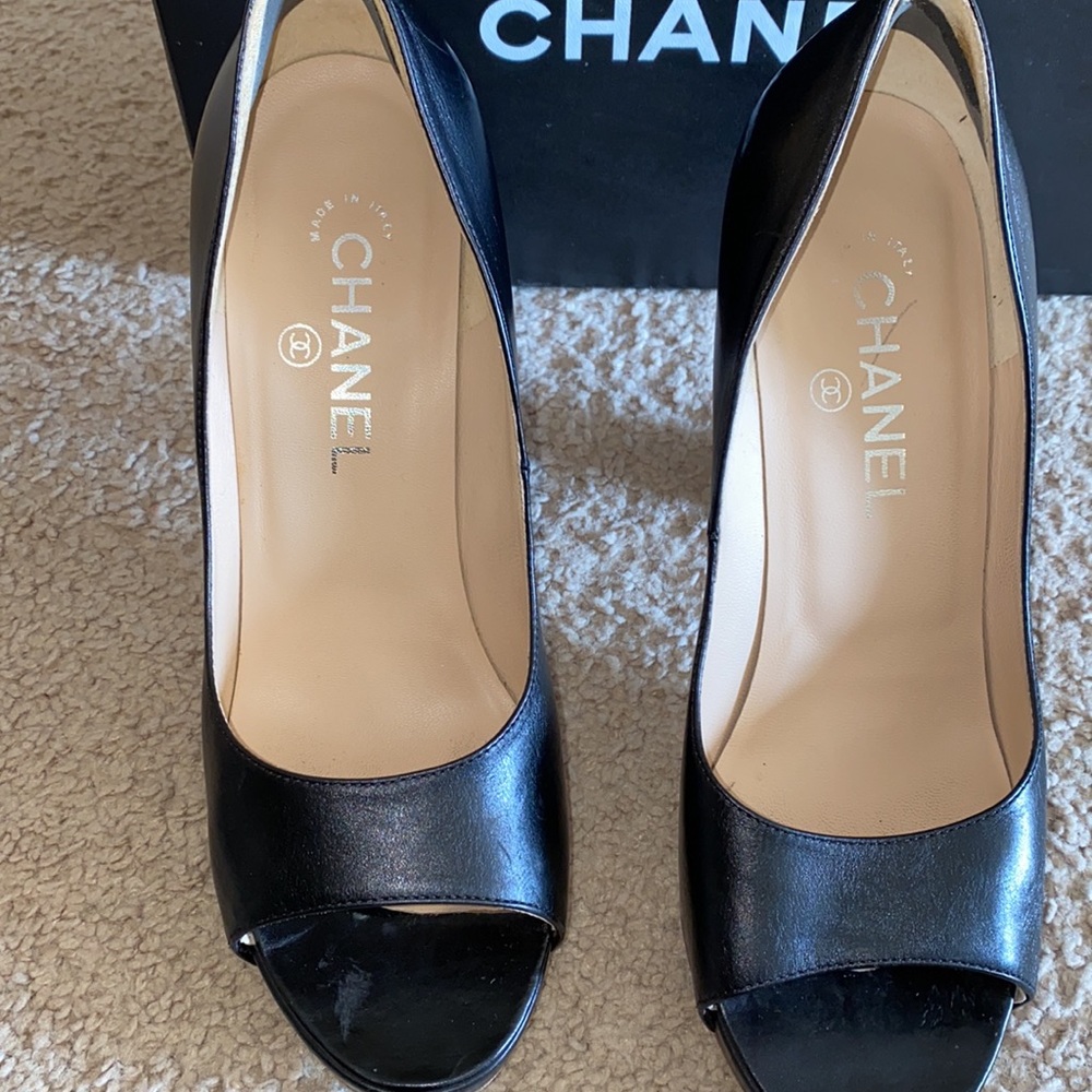 Chanel Open Toe heels - Picture 5 of 10